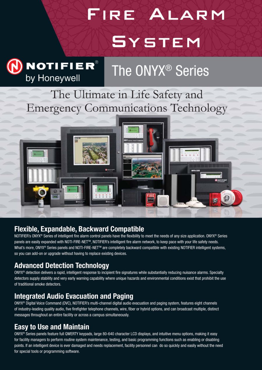 Fire alarm system products