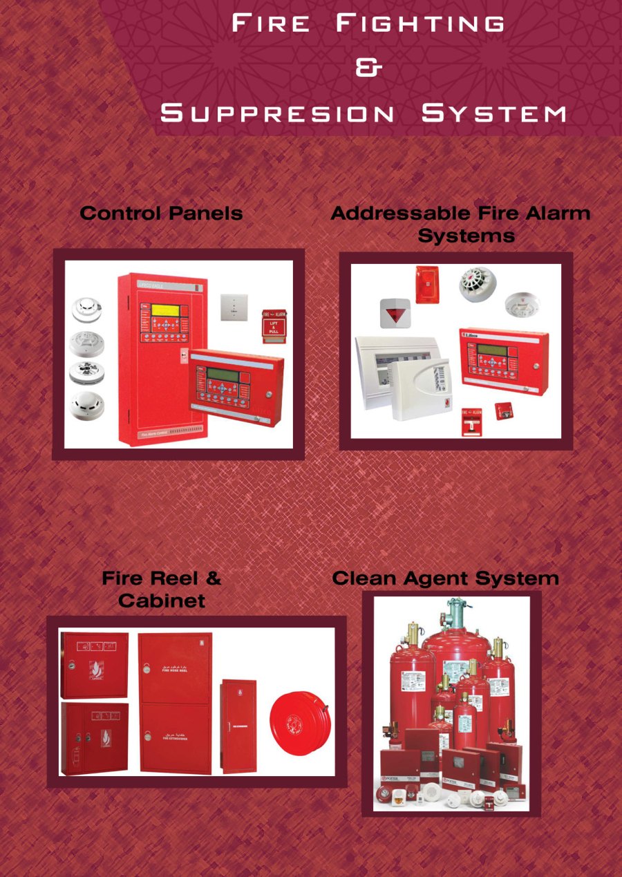 Fire fighting and suppression equipment