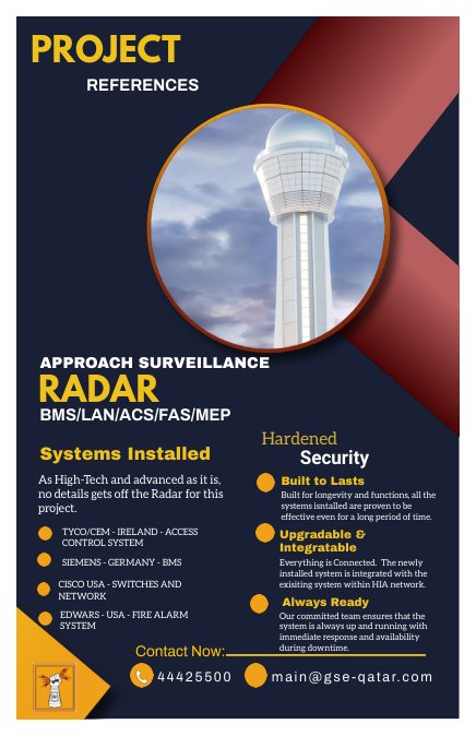 Approach Surveillance Radar project reference