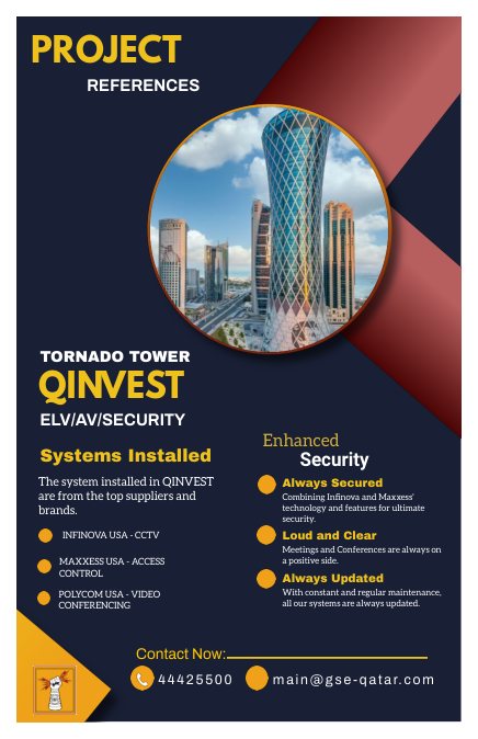 Tornado Tower QInvest project reference